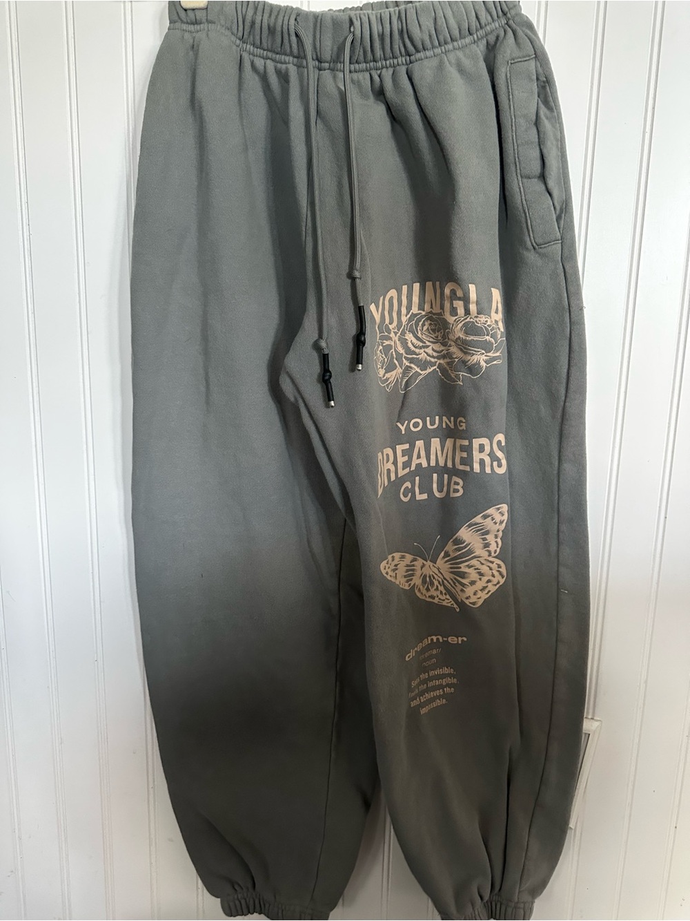 Gray Young LA Dreamers Club Graphic Sweatpants